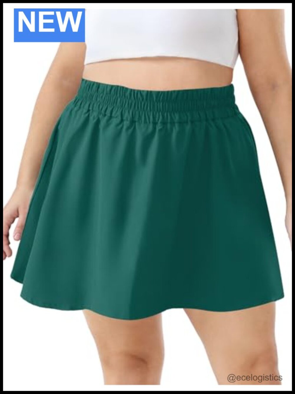 Plus Size Skorts High Waisted Golf Tennis Skirt with Pockets Athletic Skort